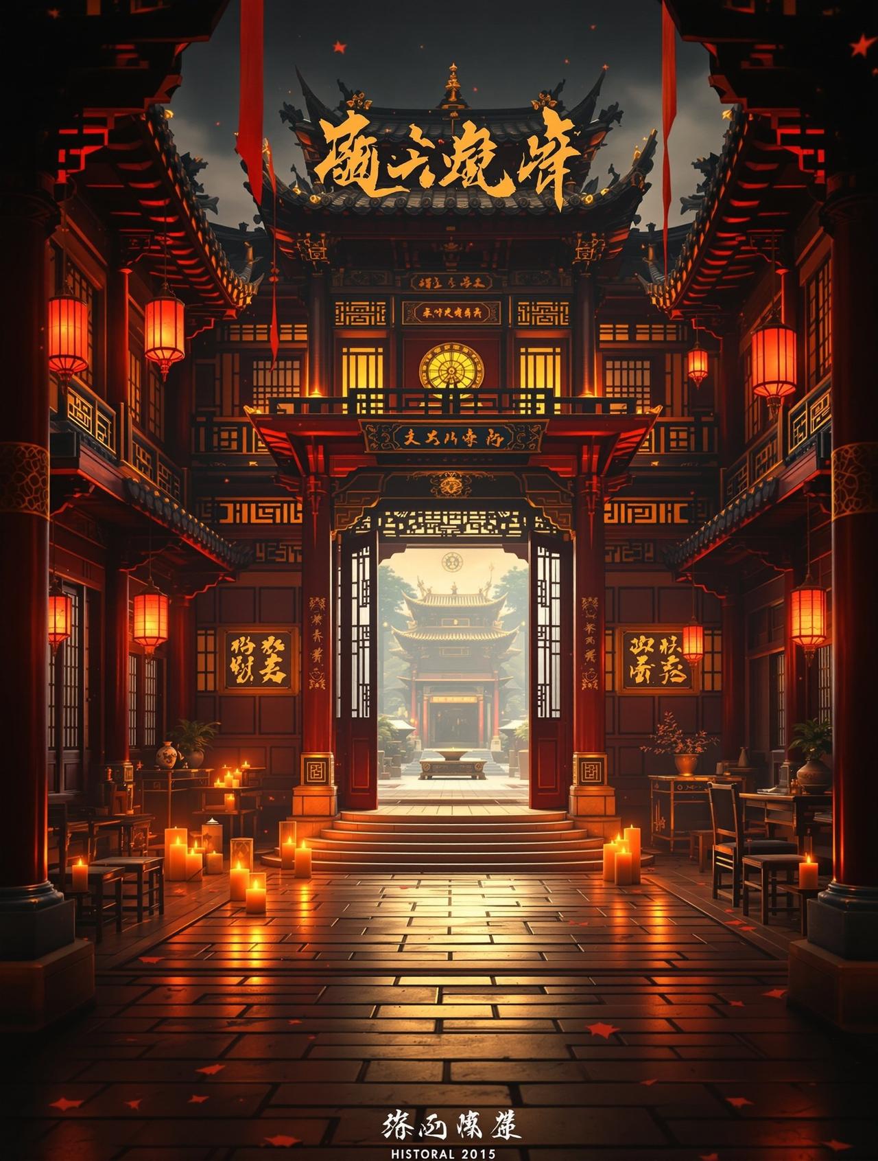 驰策影院作品《长安夜未央》高清海报